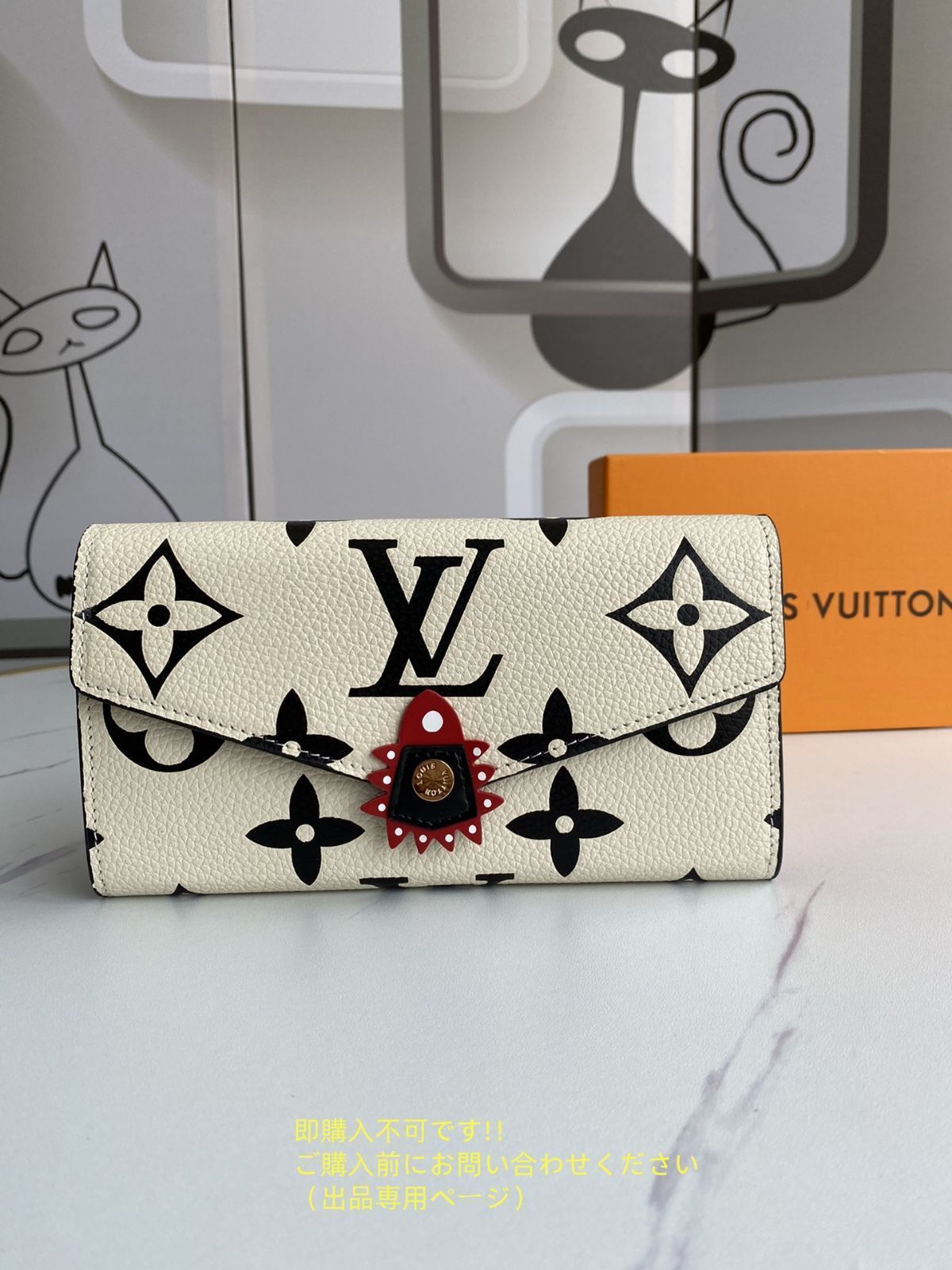 新品！！現行モデ LOUIS VUITTON ルイヴィトン長財布 さいふ ウォレット LV 長財布 小銭入れ