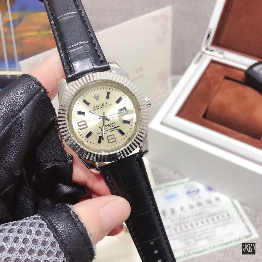 【今日特価】ROLEX クラシックな男性用ログスタイルシリーズ腕時計