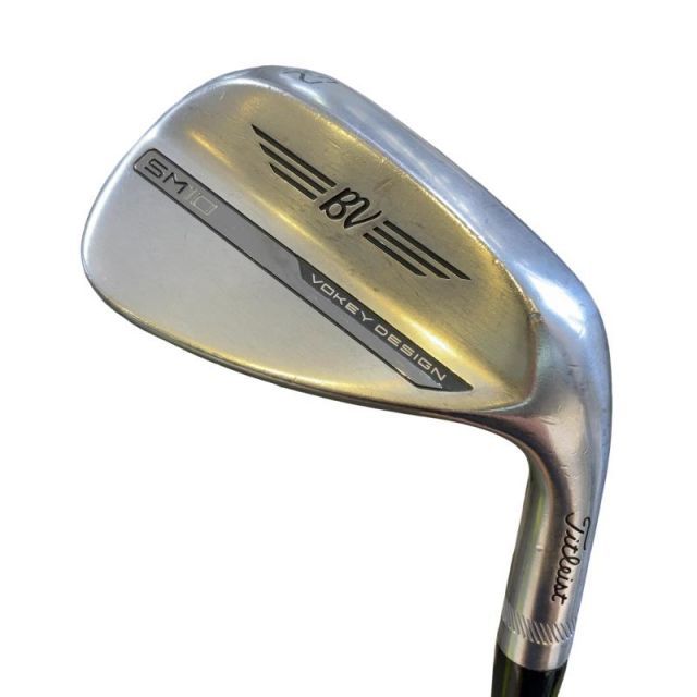 【中古】 タイトリスト VOKEY SPIN MILLED SM10 ツアークロム 52°/08°F ウェッジ WG Dynamic Gold (フレックスS) メンズ 男性用 右利き 右用 Cランク ゴルフクラブ