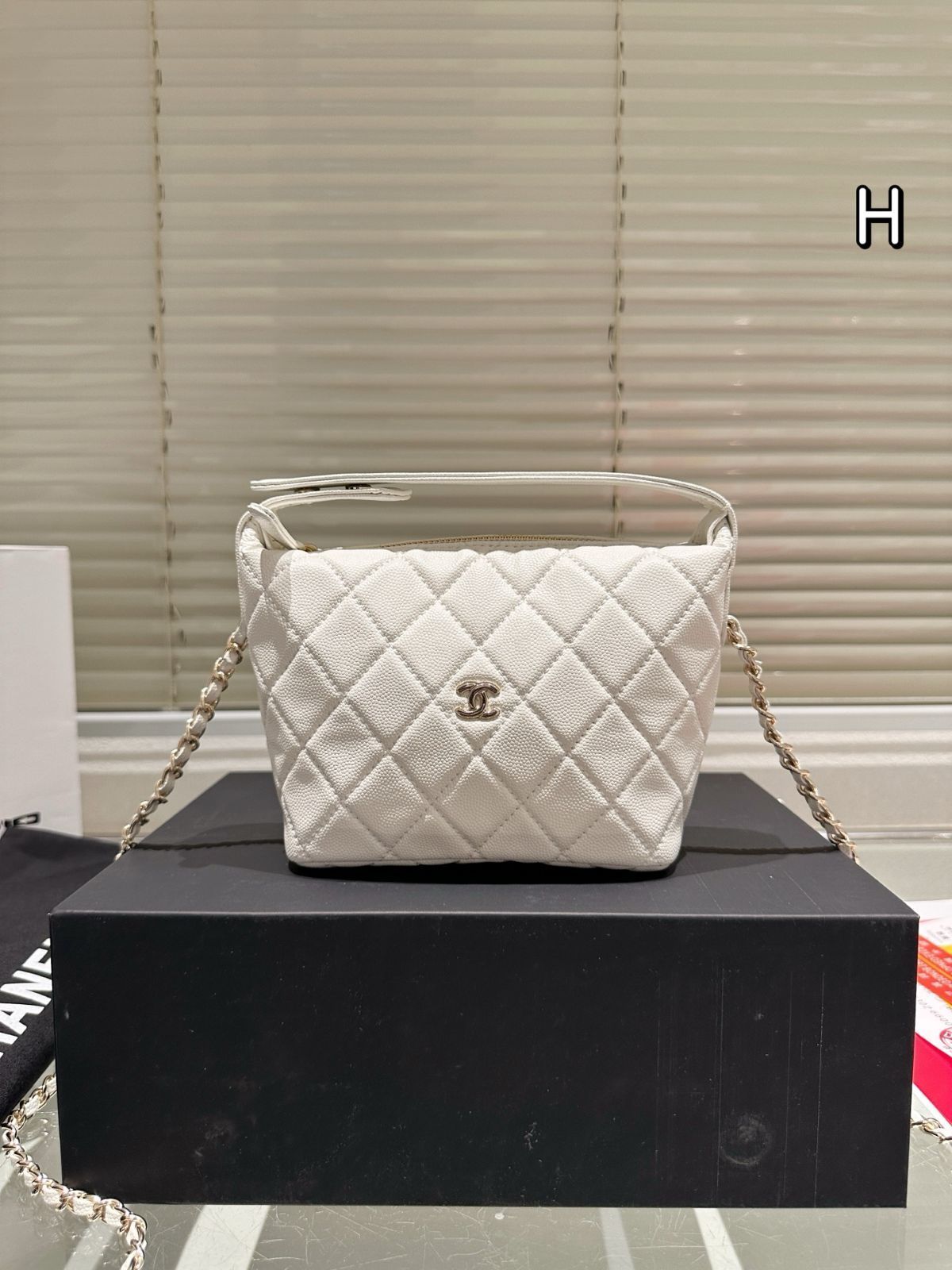 【今日特価】CHANEL 25C ランチボックスバッグ-WTO輸入1