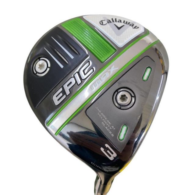 【中古】 キャロウェイ EPIC MAX 3W フェアウェイウッド FW Diamana 40 for CW(2021 EPIC FW) (フレックスR) メンズ 男性用 右利き 右用 Cランク ゴルフクラブ