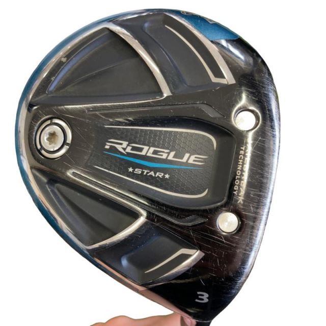 【中古】 キャロウェイ ROGUE STAR 3W フェアウェイウッド FW Speeder EVOLUTION IV FW 50 (フレックスS) メンズ 男性用 右利き 右用 Cランク ゴルフクラブ