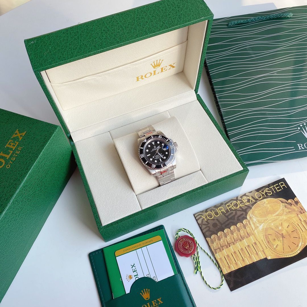 ROLEX ロレックス サブマリーナー メンズ腕時計 39mm｜グリーンダイアル×自動巻き機械式｜本日限定特価新品未使用-WTO輸入5