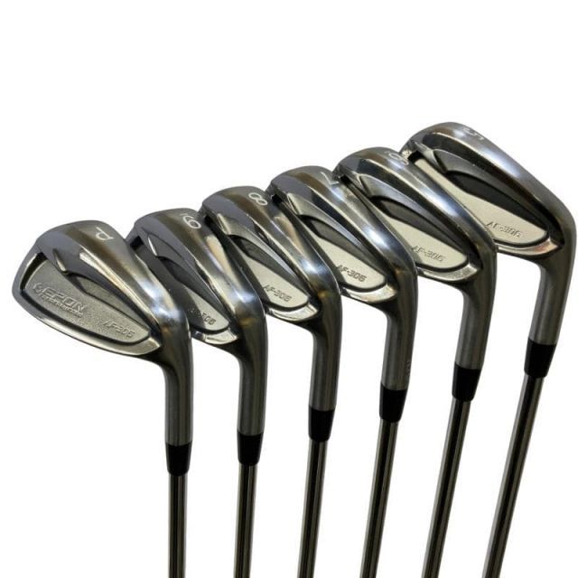 【中古】 エポンゴルフ株式会社 EPON AF-306 6S アイアンセット IR 純正特注シャフト (フレックスR) メンズ 男性用 右利き 右用 Cランク ゴルフクラブ