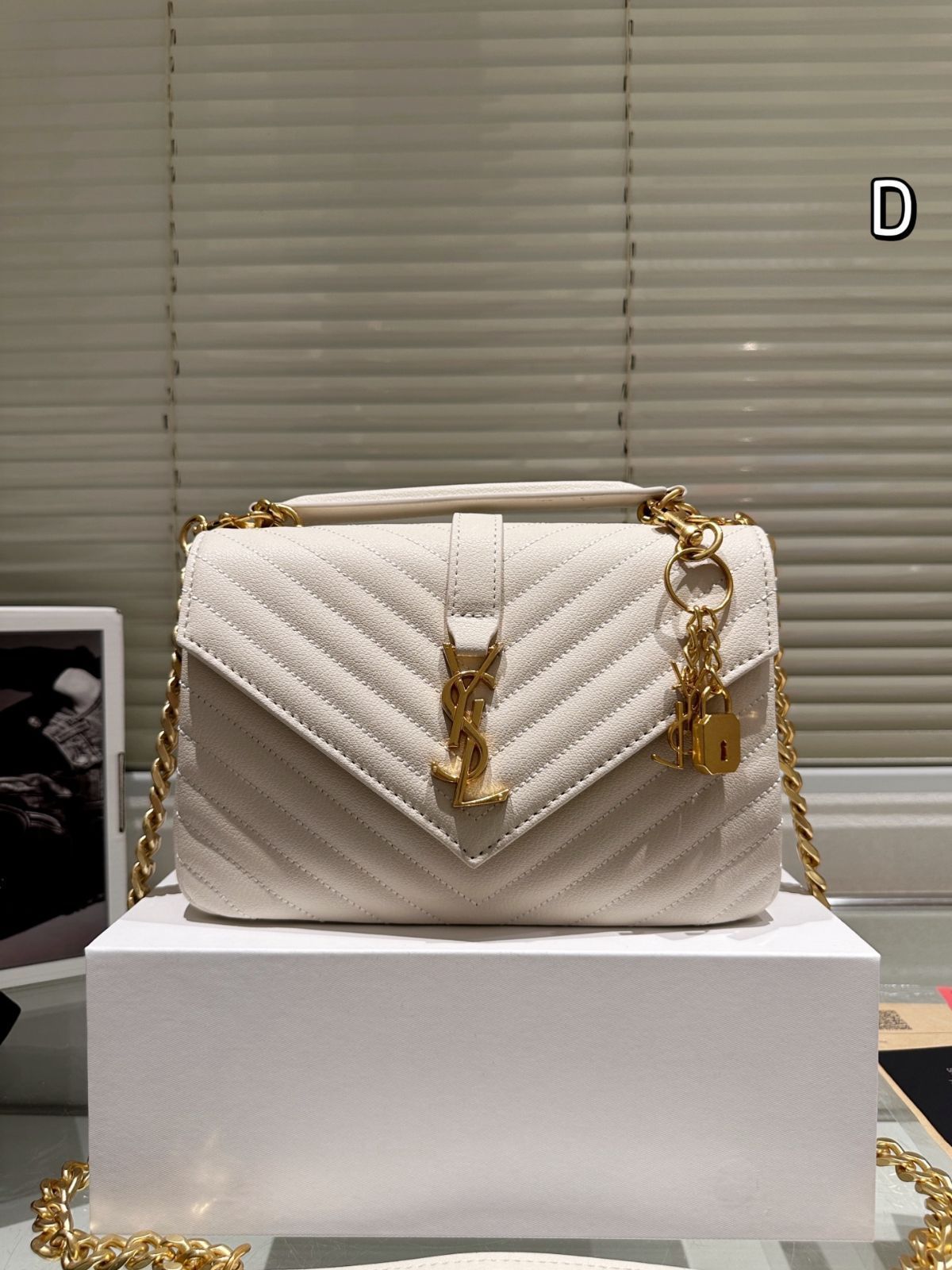 【今日特価】YSL Niki 23cm Messenger Bag・YSL ニキ 23cm メッセンジャーバッグ-WTO輸入3