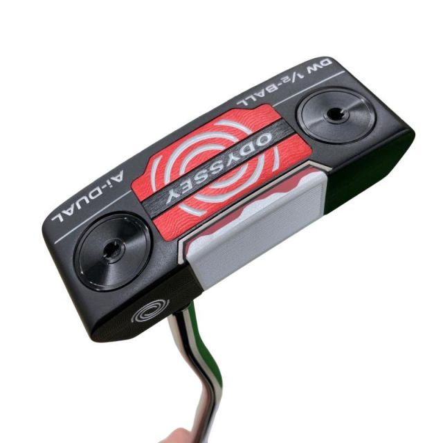 【中古】 オデッセイ Ai-DUAL DW 1/2-BALL DB 34インチ パター PT STROKE LAB 90 スチール (フレックスその他) メンズ 男性用 右利き 右用 Cランク ゴルフクラブ