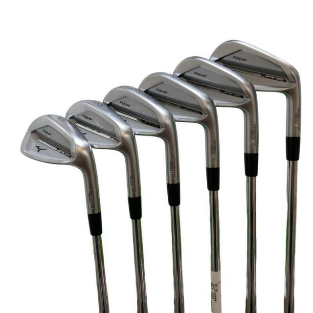 【中古】 ミズノ JPX 921 TOUR 6S アイアンセット IR 純正特注シャフト (フレックスX) メンズ 男性用 右利き 右用 Cランク ゴルフクラブ