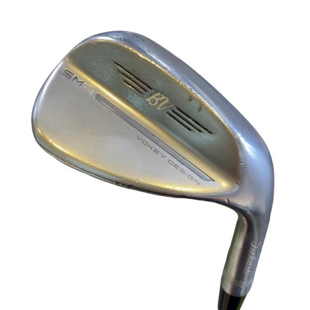 【中古】 タイトリスト VOKEY SPIN MILLED SM9 ツアークロム 56°/14°F ウェッジ WG Dynamic Gold (フレックスS) メンズ 男性用 右利き 右用 Cランク ゴルフクラブ