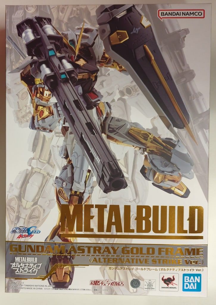 BANDAI SPIRITS METAL BUILD ガンダムアストレイ ゴールドフレーム(オルタナティブストライク Ver.)