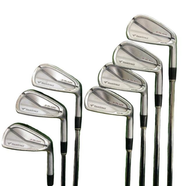 【中古】 ブリヂストン TOURSTAGE X-BLADE 709 MC 8S アイアンセット IR NS PRO MODUS3 TOUR120 (フレックスS) メンズ 男性用 右利き 右用 Dランク ゴルフクラブ