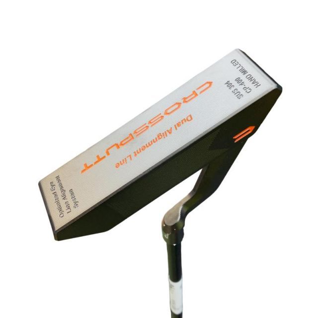 【中古】 CROSSPUTT CROSSPUTT CP-400 34インチ パター PT カーボン (フレックスその他) メンズ 男性用 右利き 右用 Aランク ゴルフクラブ