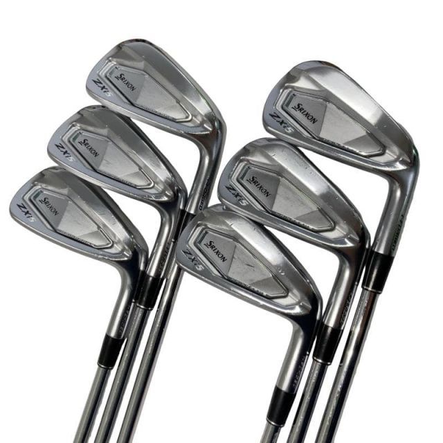 【中古】 ダンロップ SRIXON ZXi5 6S アイアンセット IR NS PRO MODUS3 TOUR105 (フレックスS) メンズ 男性用 右利き 右用 Cランク ゴルフクラブ