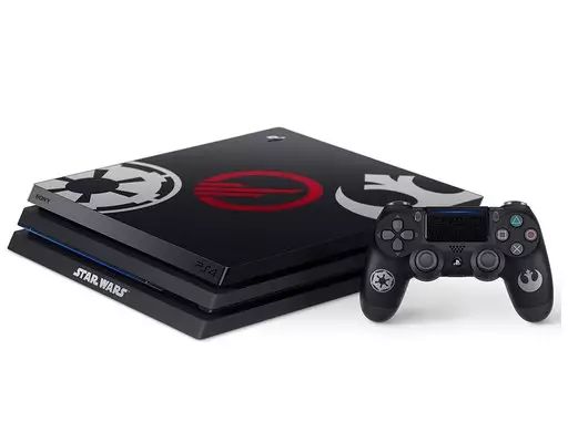 【中古】PS4ハード PlayStation4 Pro本体 Star Wars Battlefront II Limited Edition