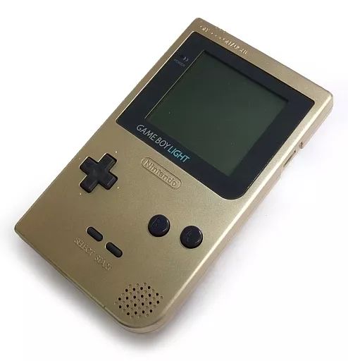 【中古】GBハード ゲームボーイライト本体 ゴールド