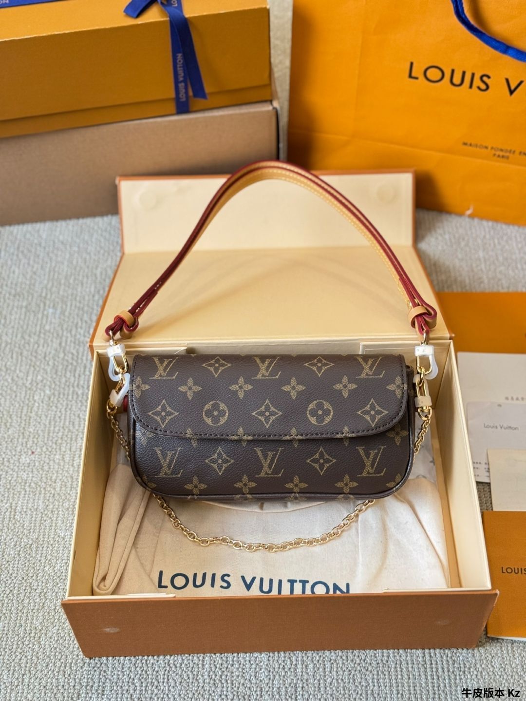 【今日特価】LV（ルイ・ヴィトン）WALLET ON CHAIN IVY アームポーチ 2024 New Design-WTO輸入2