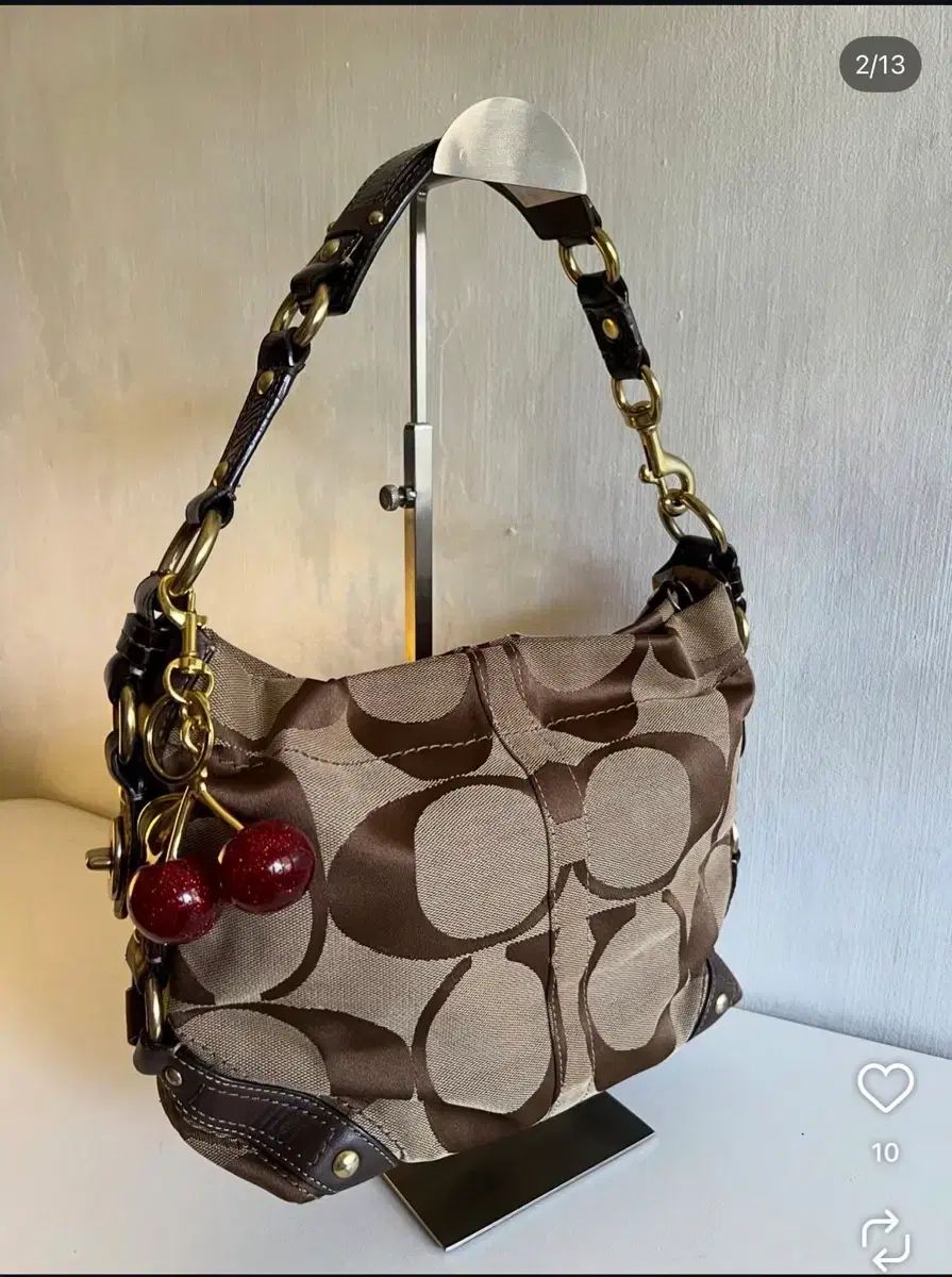 2000年代 y2k COACH ヴィンテージ ジーンファー PURPLE (ほぼ新品)