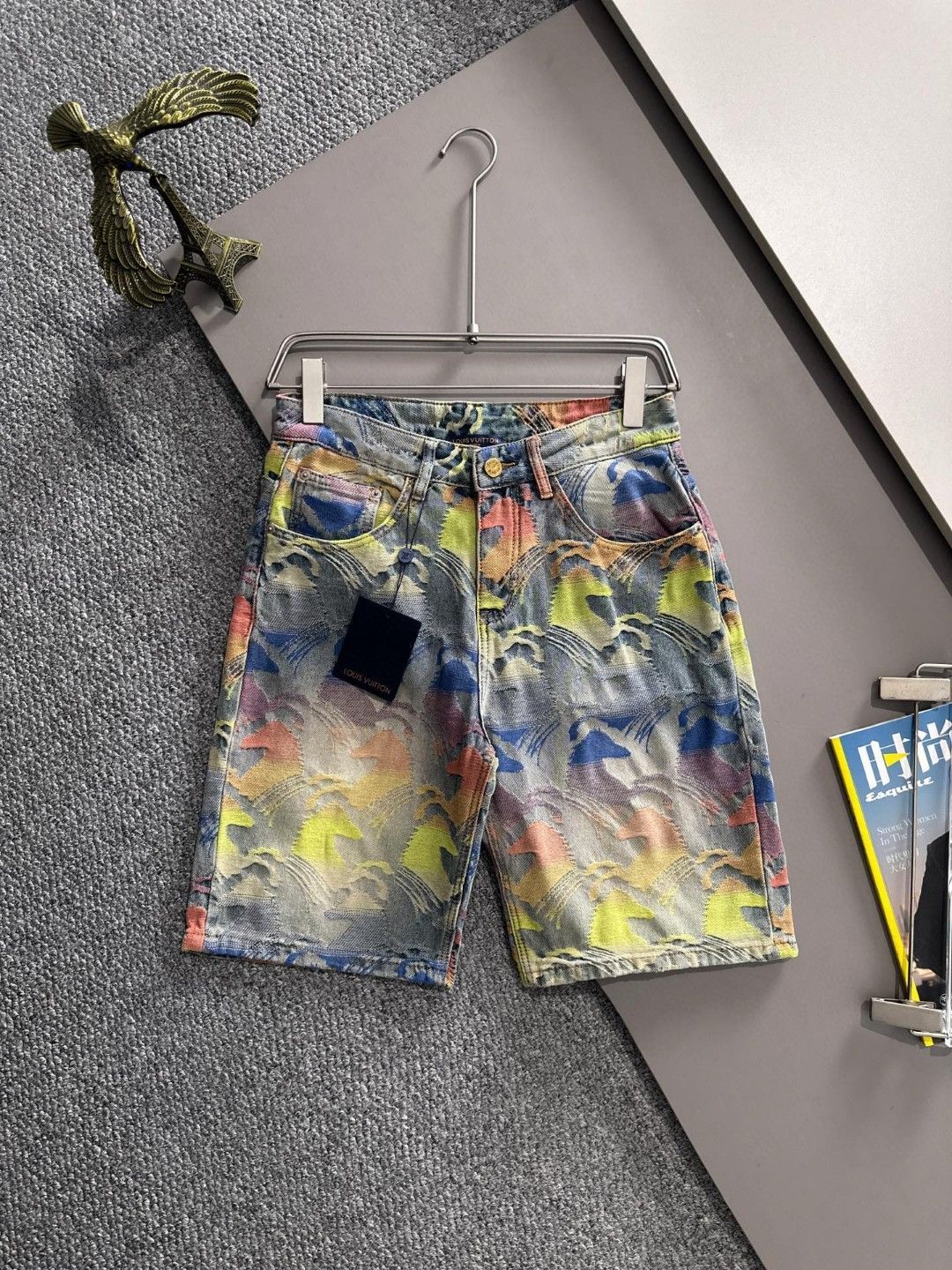 【今日特価】LV 2025SS デニムショートパンツ（日本産デニム使用）