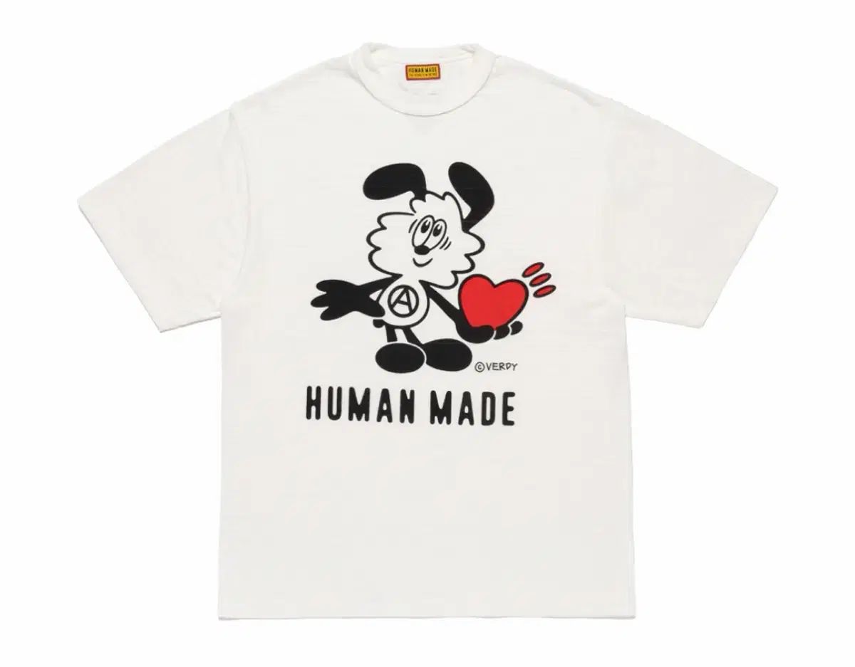 XL HUMAN MADE x VERDY グラフィック Tシャツ 白 - 蚕室 STORE 限定