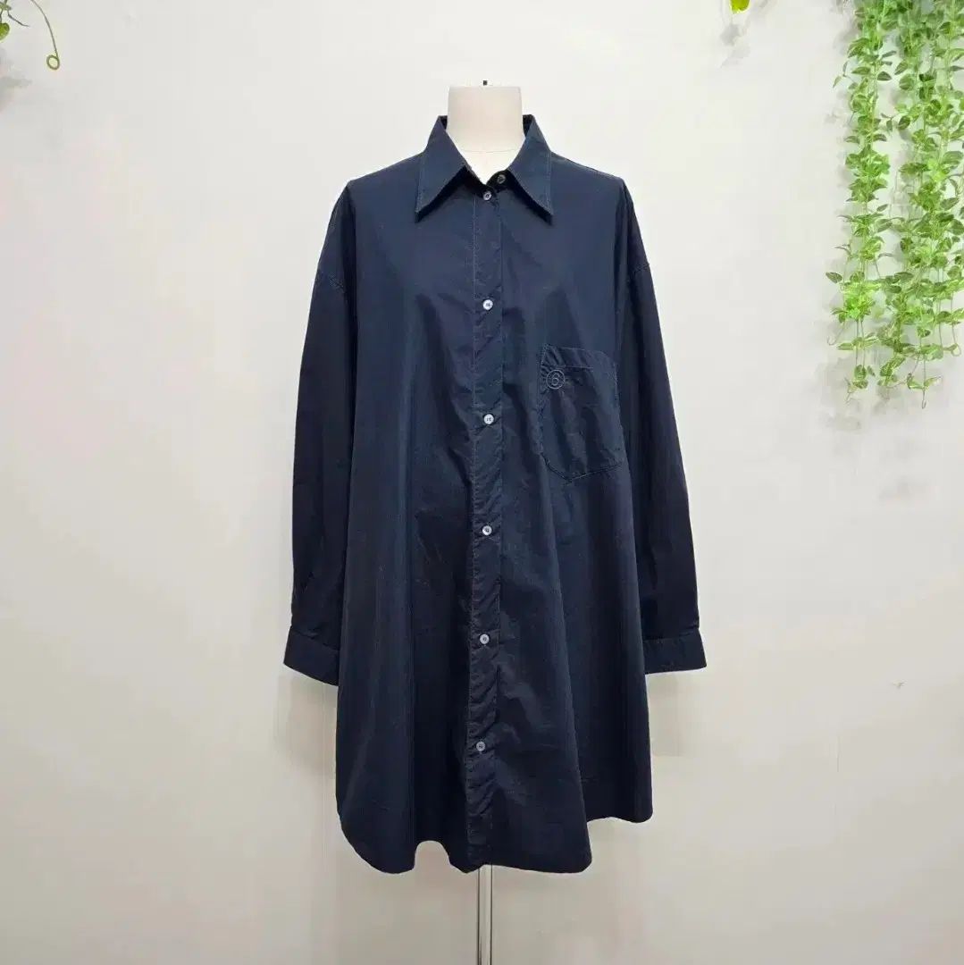 韓国国内タグ正規品) MM6 21'SS オーバーサイズ シャツ ONE PIECE