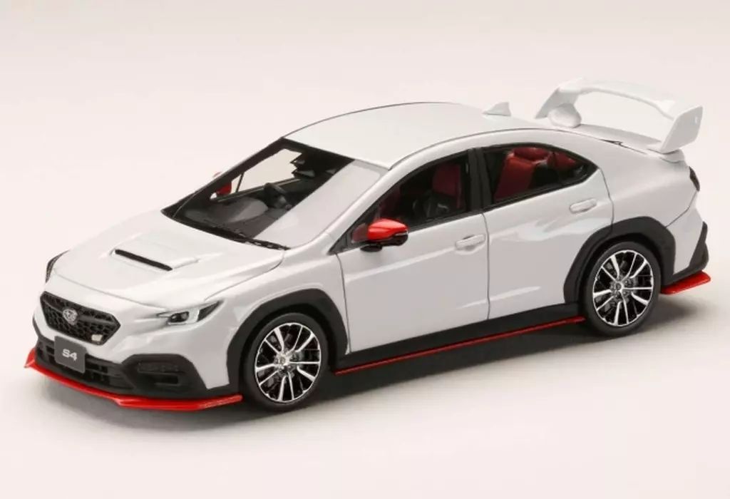 【新品】ミニカー 1/43 スバル WRX S4 STI SPORT R EX STI PERFORMANCE (VBH)(セラミックホワイト) [PM43158GW]