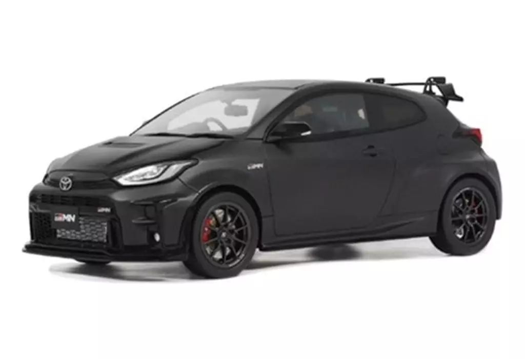【新品】ミニカー 1/18 トヨタ ヤリス GR サーキットパッケージ(グレー) [OTM1046]
