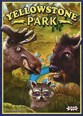 【中古】ボードゲーム イエローストーン ドイツ語版 (Yellowstone Park) [日本語訳付き]
