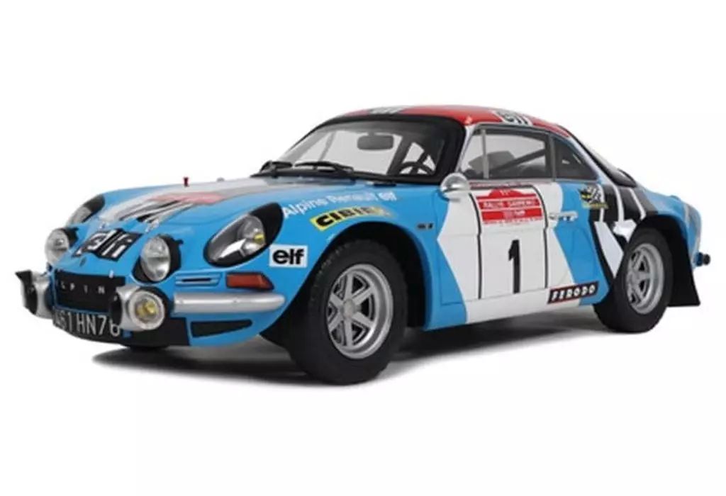 【新品】ミニカー 1/12 アルピーヌ A110 1800 サンレモラリー 1973 #1 [OTMG096]