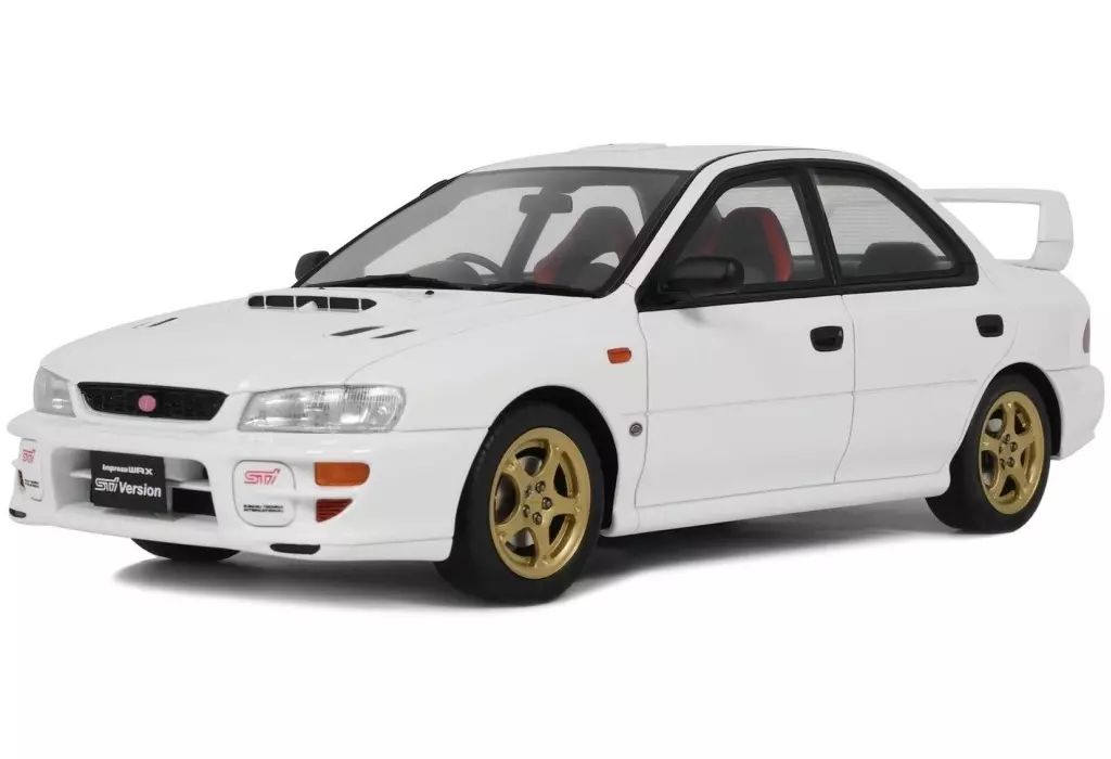 【新品】ミニカー 1/18 スバル インプレッサ WRX STi タイプ RA 2000(ホワイト) [OTM490]