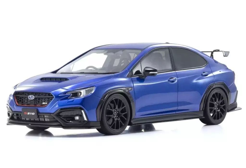 【新品】ミニカー 1/18 SUBARU S210 (ブルー) 「samuraiシリーズ」 [KSR18069BL]
