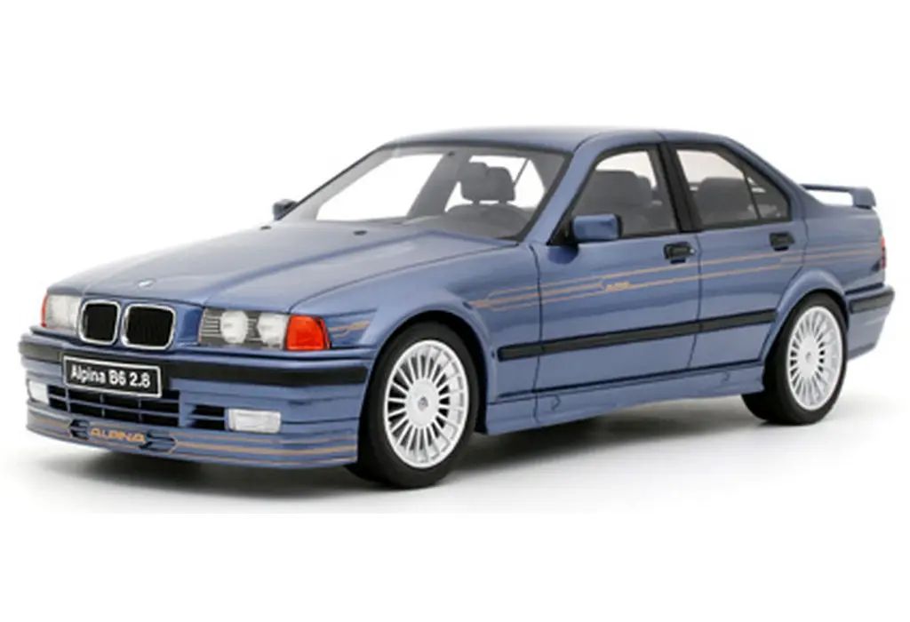 【新品】ミニカー 1/18 アルピナ B6 2.8 1992(ブルー) [OTM1180]