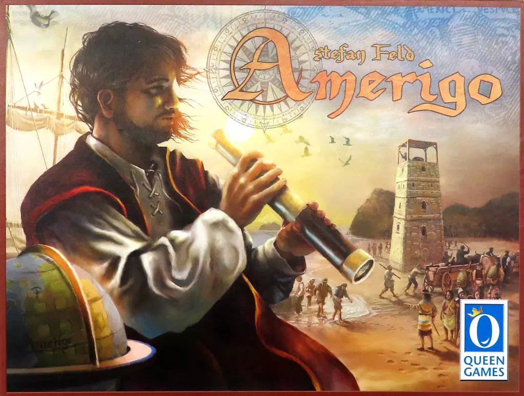 【中古】ボードゲーム アメリゴ 多言語版 (Amerigo)