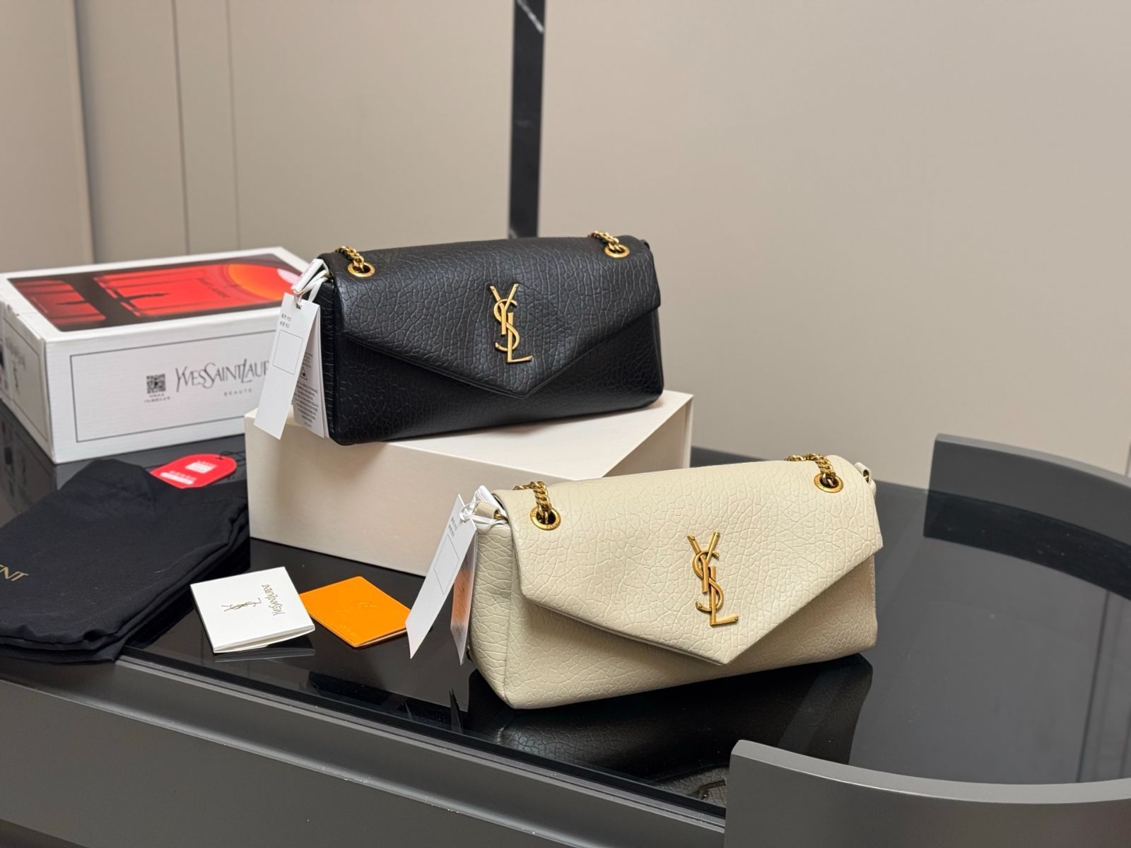 【今日特価】Saint Laurent Calypso アームバッグ（羊皮紋）Stylish Design-WTO輸入3