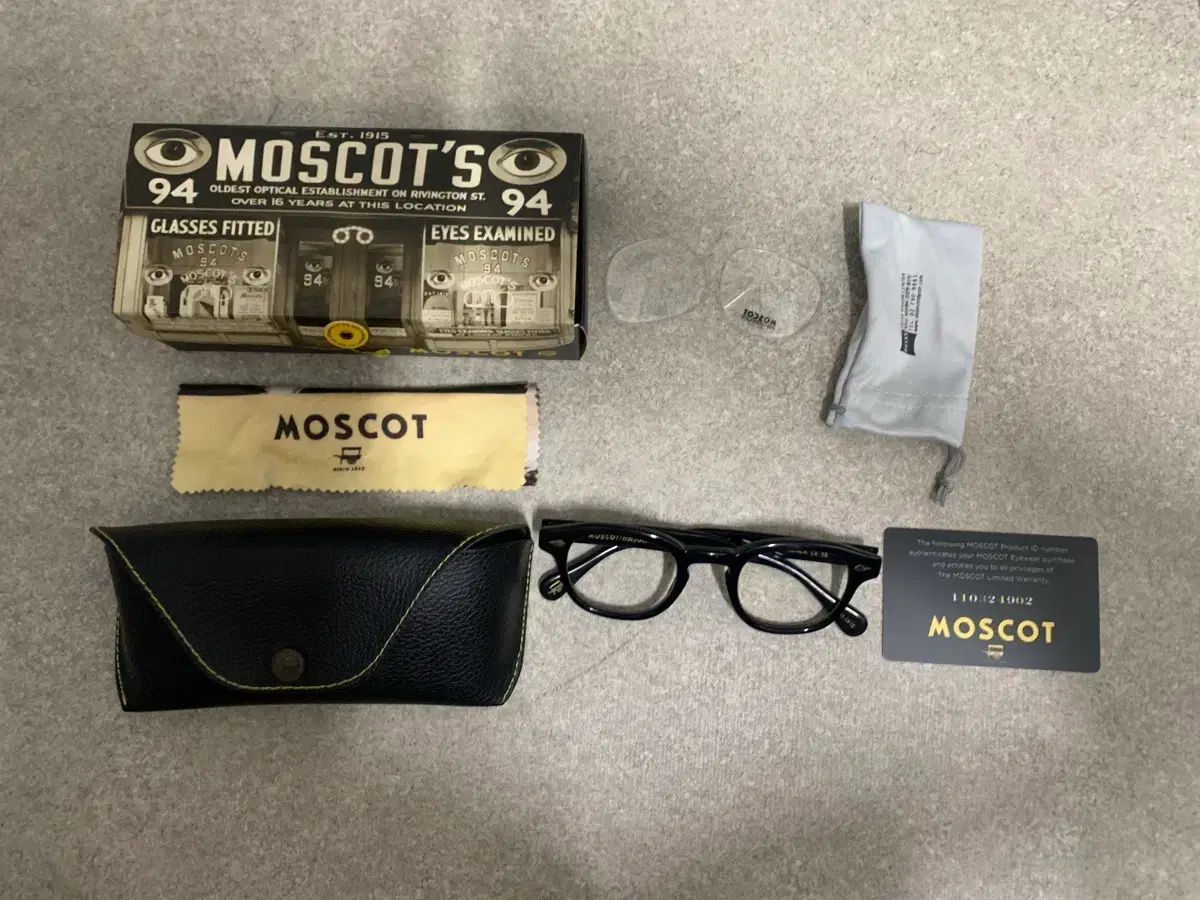 MOSCOT(モスコット) レムトッシュ 44サイズ