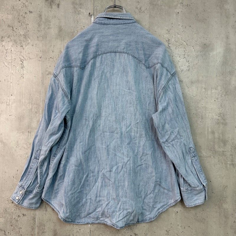 Lee リー Sサイズ 『別注』Lee101×Sonny Label SHIRTS デニムブルー