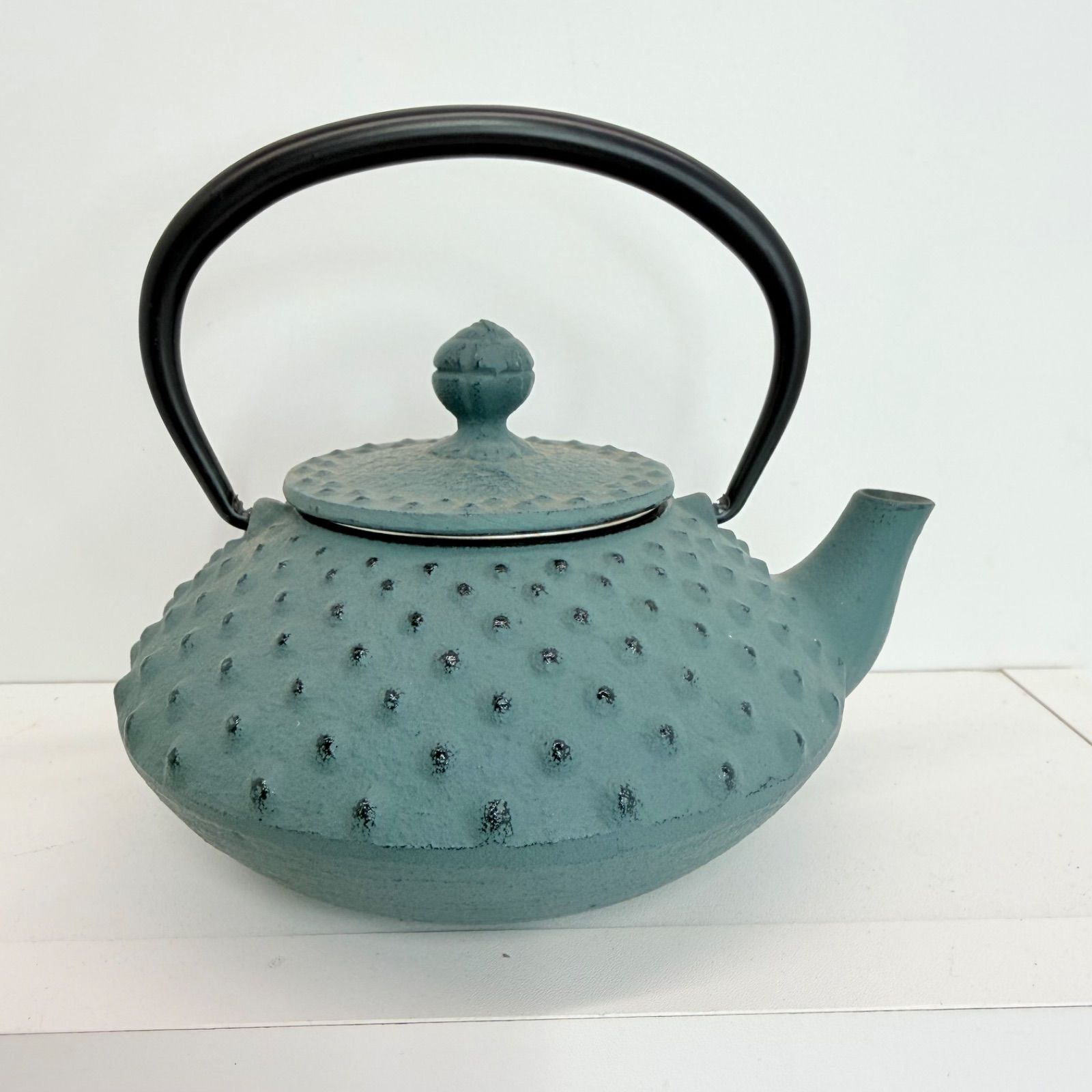 新品・未使用】箱なし 岩鋳 IWACHU 南部鉄器 急須 アラレ グリーン