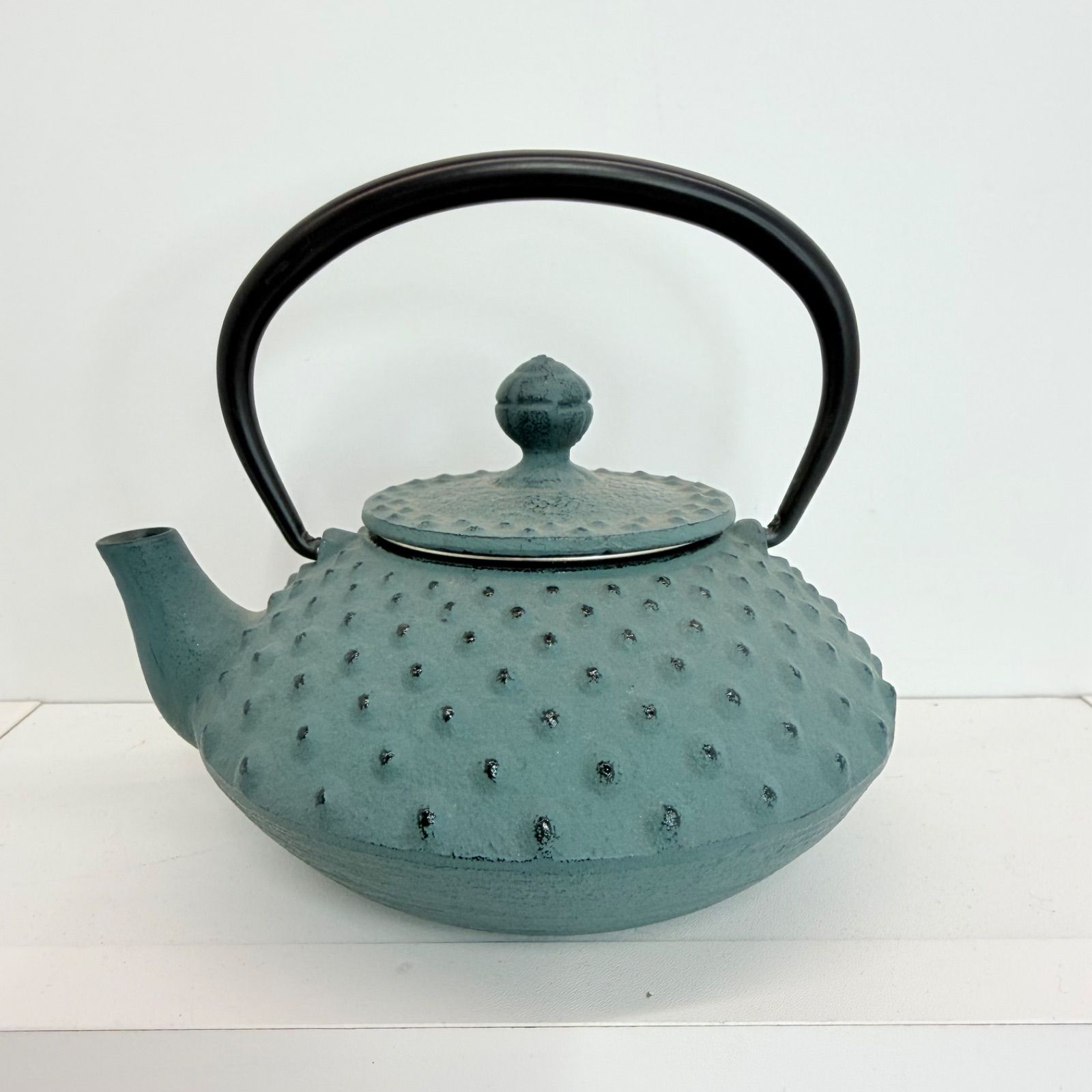 【新品・未使用】箱なし 岩鋳 IWACHU 南部鉄器 急須 アラレ グリーン