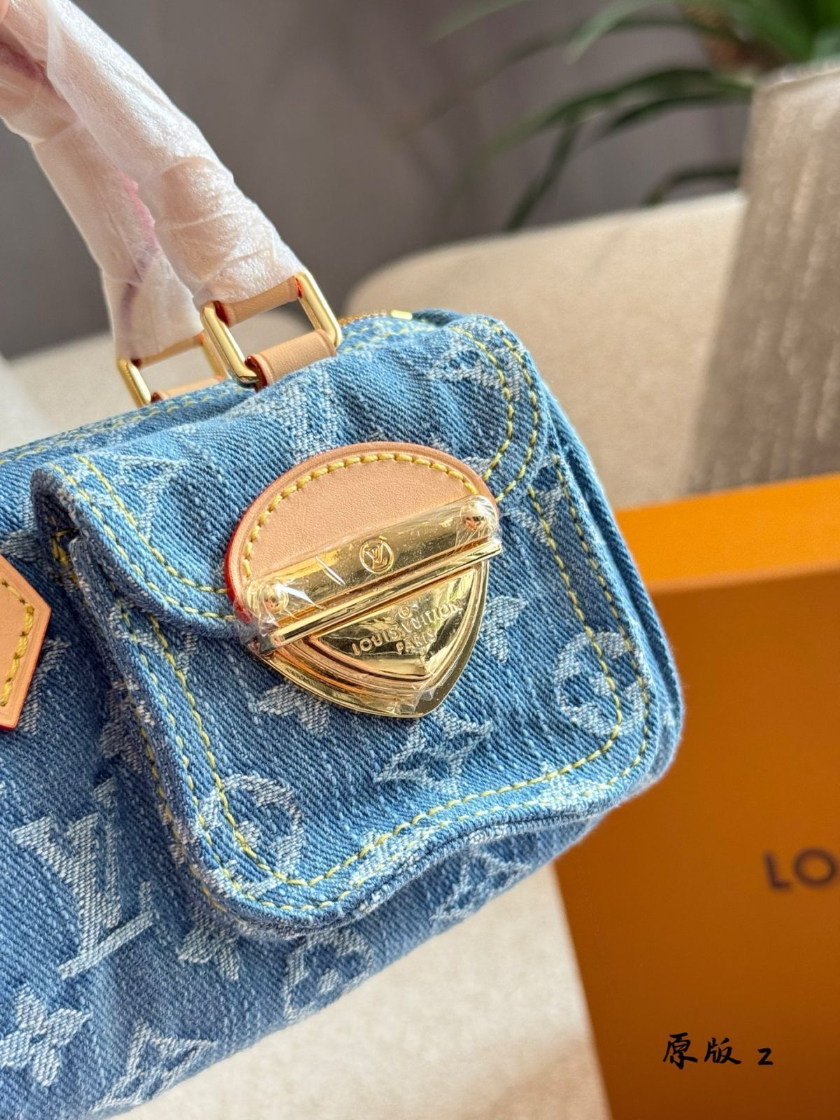 今日特価】Louis Vuitton ヴィンテージデニム ナノピローバッグ-WTO