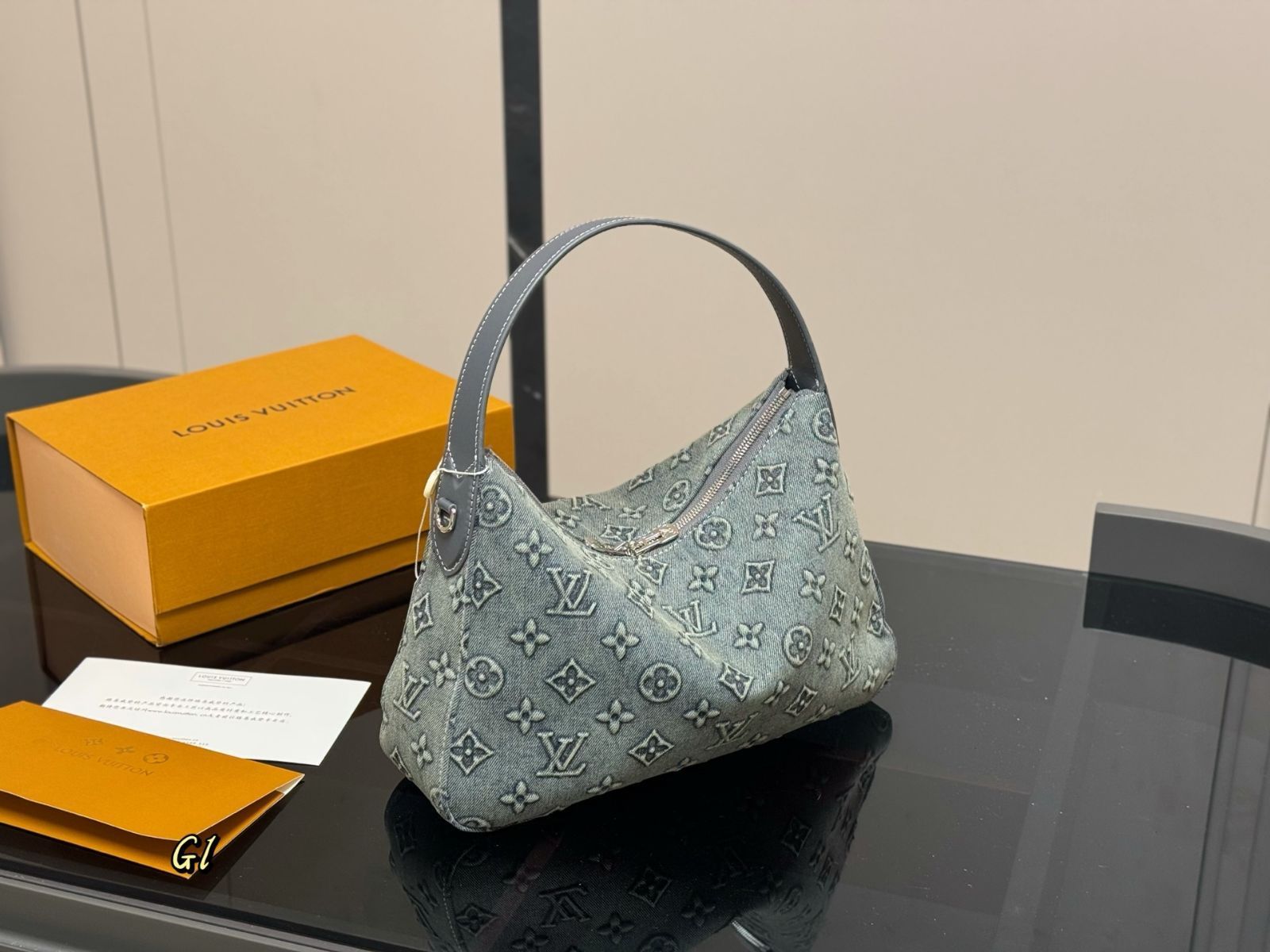 【今日特価】Gorgeous LV ゴージャスルイ・ヴィトン ヴィンテージ ホボ アリアンドバッグ（32×22cm）-WTO輸入3