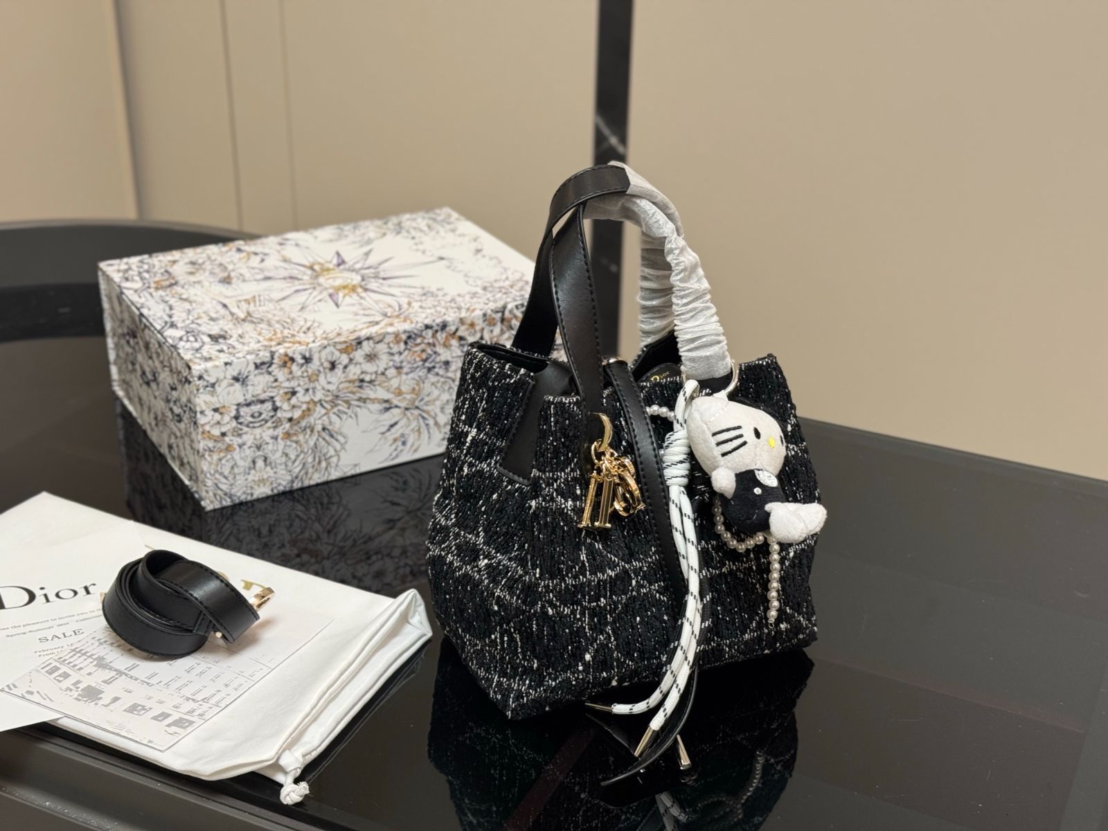 【今日特価】Dior Medium Toujours Shopping Bag ディオール ミディアム トゥージュール ショッピングバッグ-WTO輸入