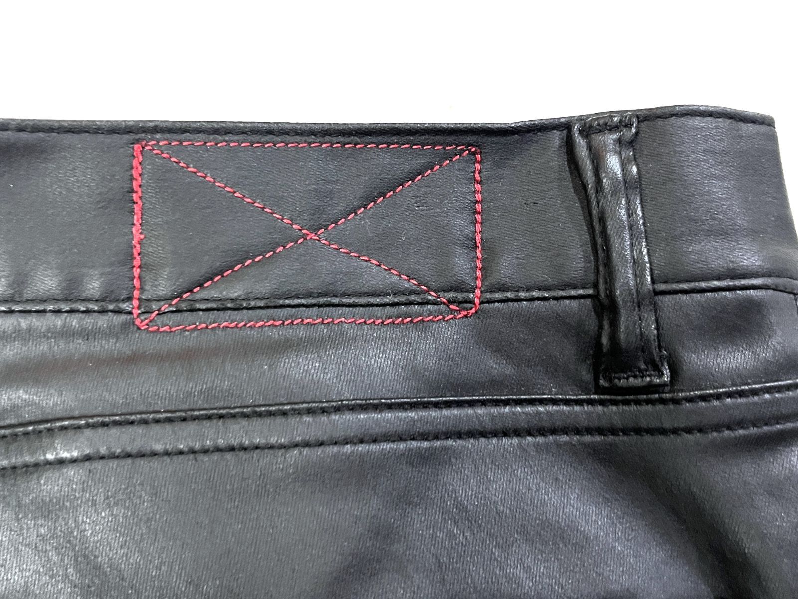 MLVINCE｜メルヴィンス FAKE LEATHER SLIM PANTS フェイクレザー