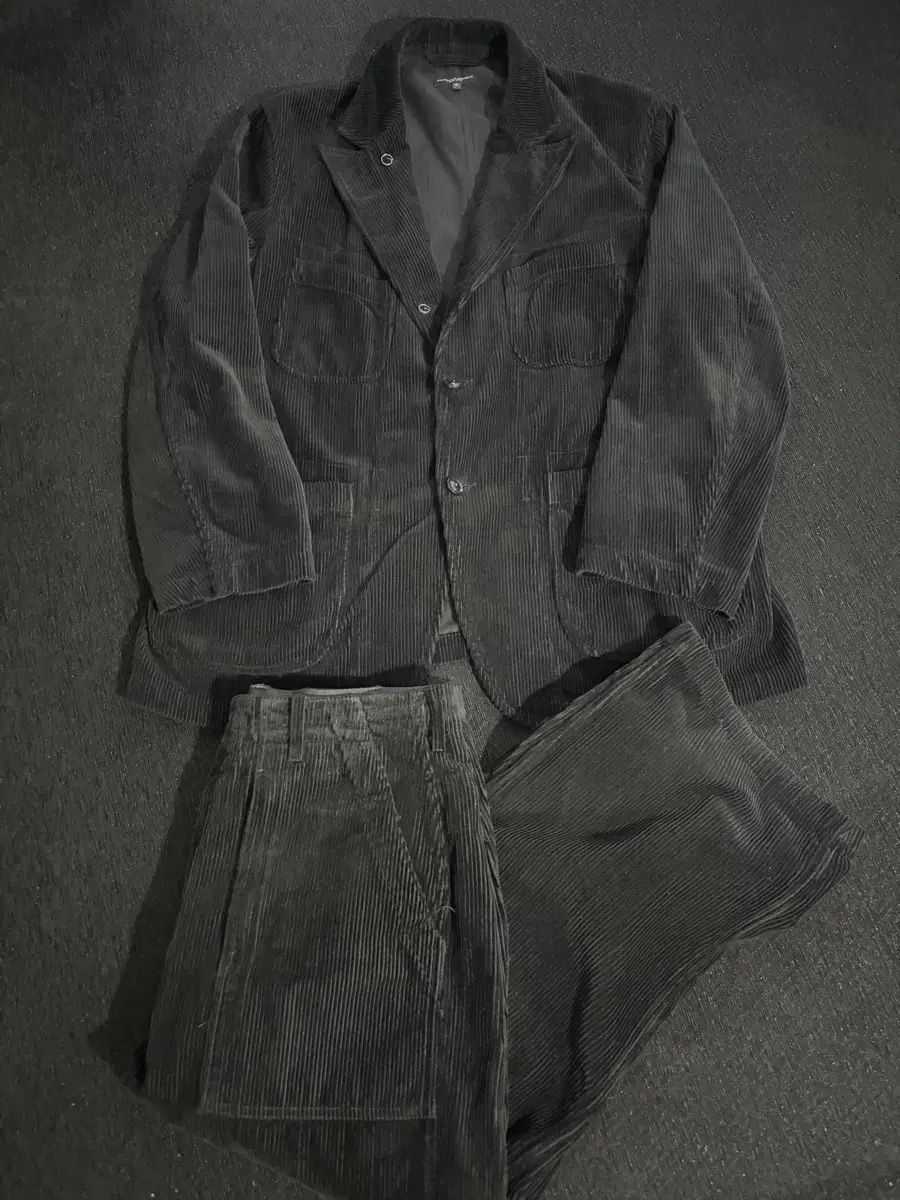 Engineered Garments エンジニアードガーメンツ コーデュロイ BED.J.W FORD(ベッドフォード) セットアップ ジャケット+ズボン