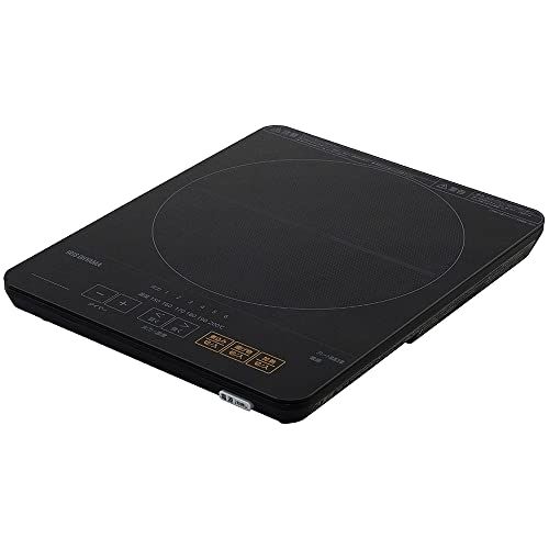 【新品】アイリスオーヤマ IHクッキングヒーター 卓上 1400W 薄型 タイマー機能 マグネットプラグ式 ブラック IHC-T43-B 4f87f242