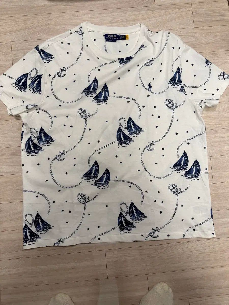 ポロラルフローレン ボート パータン 半袖 Tシャツ XL