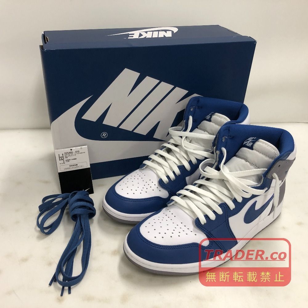 02w25653 ナイキ NIKE AIR JORDAN 1 RETRO HIGH OG ホワイト 29.0cm 中国製 メンズ 箱・タグ・替え紐あり スニーカー DZ5485-410 【中古品】
