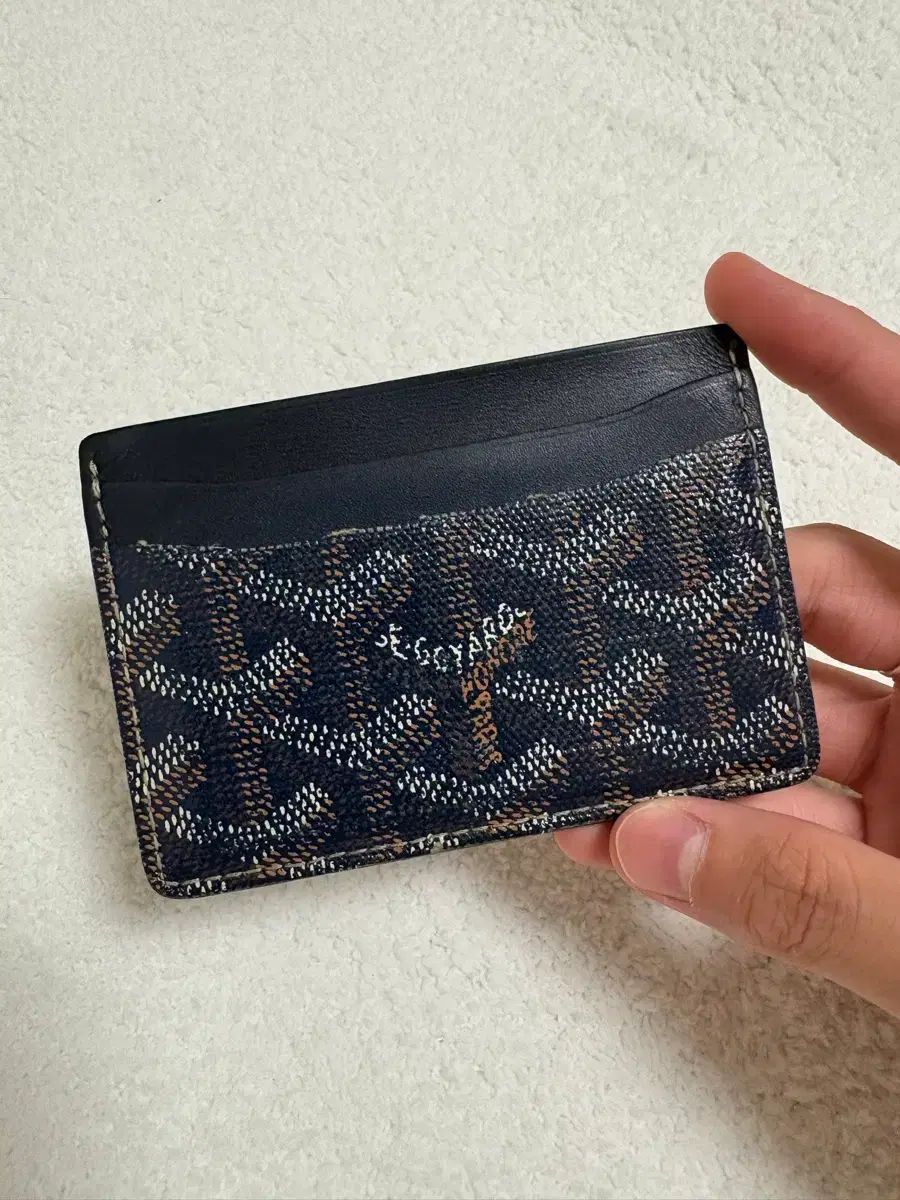 Masion Goyard ゴヤール サン・ルイ カードウォレット ネイビー