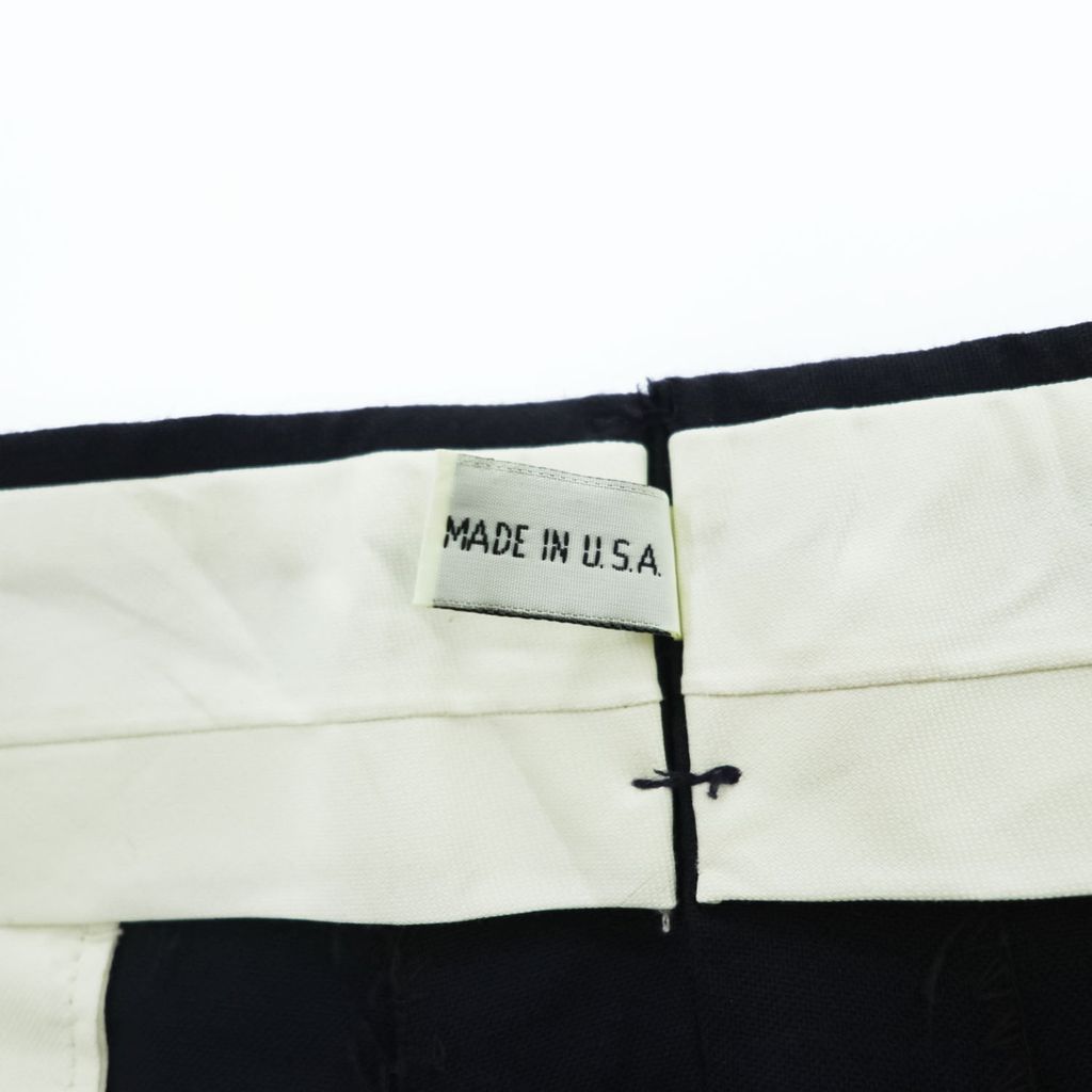 NINO CERRUTI 70年代 ヴィンテージ USA製 2タック ワイド スラックス