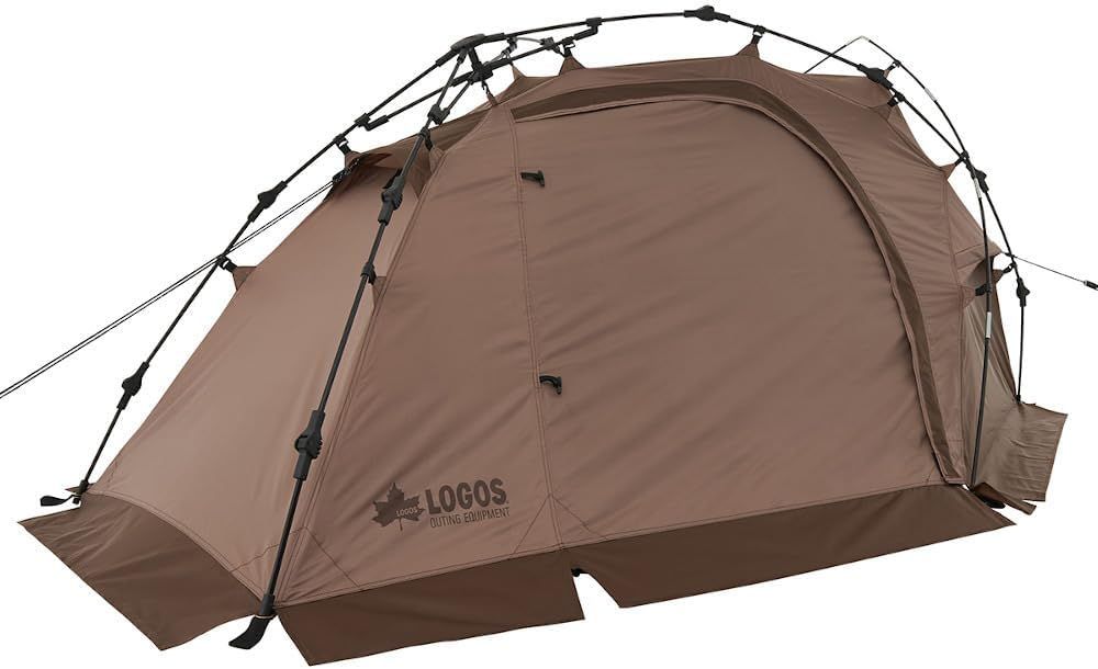 ロゴス Tradcanvas Q-TOP リバイバルSOLO DOME-BA 71805587 ソロドームテント マッドスカート付 難燃性バルキーポリタフタ 耐水圧2000mm UV-CUT加工