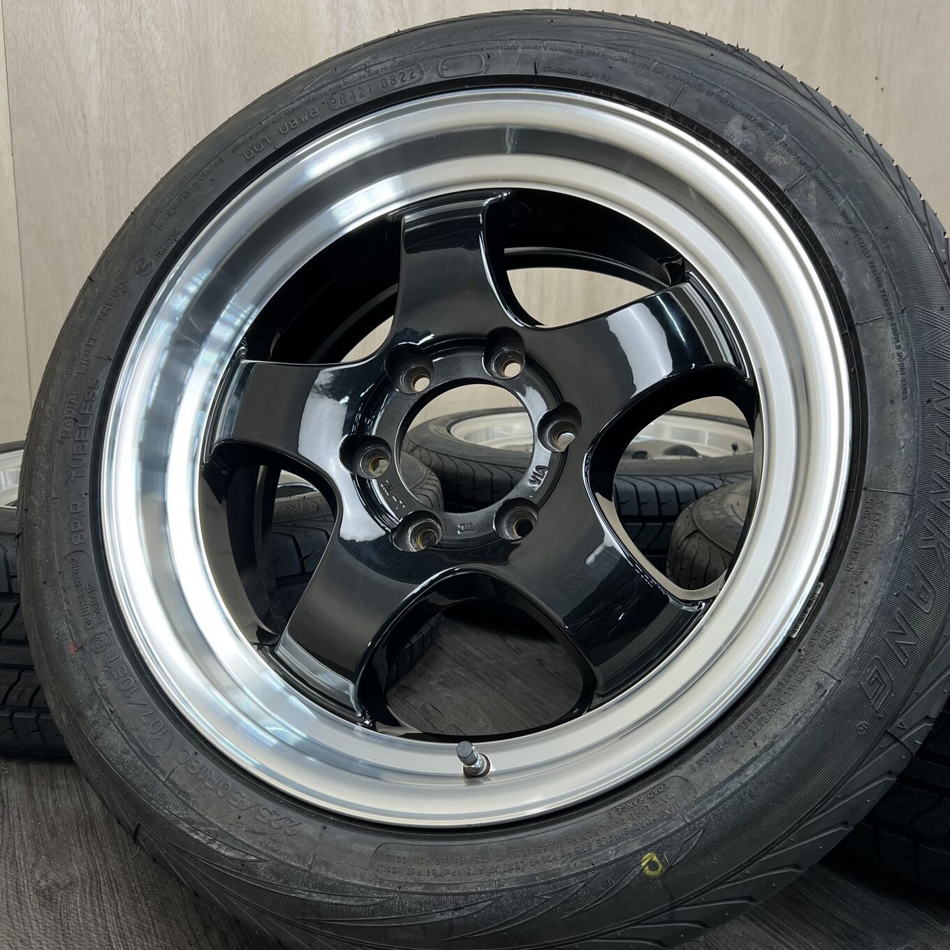 [セット]WORK 18インチ + NANKANG サマータイヤ 225/50R18 #166S40426