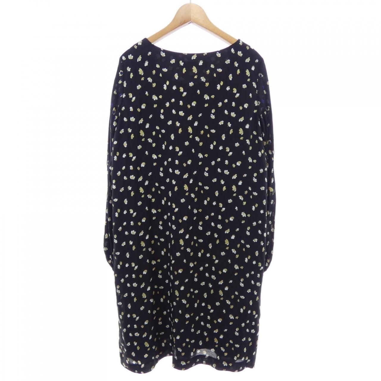TSUMORI CHISATO 総柄 白鳥 シルク100% ワンピース ツモリチサト TSUMORI CHISATO ワンピース - メルカリ