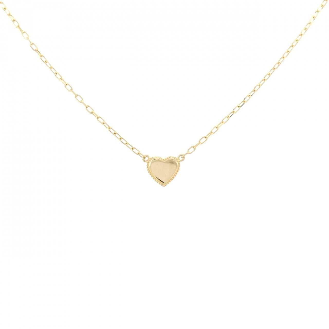 K18YG ハート ネックレス 31,590円